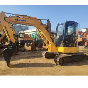 Kullanılan Komatsu pc55 mini ekskavatör komatsu kazıcı pc35 pc40 pc55 pc60 stokta