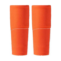 Séchage rapide Sports Football Protection Double Couche Fixation Baseball Protège-tibias Manches Chaussettes