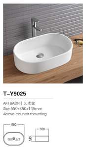Modèles <span class=keywords><strong>de</strong></span> lavabos <span class=keywords><strong>d</strong></span>'<span class=keywords><strong>angle</strong></span> Prix en Inde T-K198A - Product Image 6