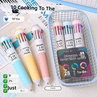 Set di Penne Gel Professionali in Plastica, 28 Colori, Punta 0.8mm, Scrittura Fluida, Multicolore, per Studenti, Disegno Artistico, Vendita all'Ingrosso