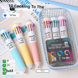 Lot de 28 stylos gel professionnels en plastique, 0,8 mm, écriture fluide, multicolores, nouveauté, pour étudiants, <span class=keywords><strong>dessin</strong></span> artistique, vente en gros - Product Image 1