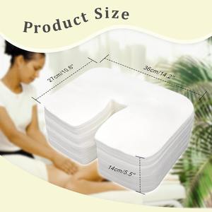 เตียงสปาแบบไม่ทอทรงสี่เหลี่ยมมีรูนุ่มพิเศษใช้งานได้หลากหลายระบายอากาศได้ดีสำหรับใช้ในสำนักงานนวดร้านเสริมสวย - Product Image 5