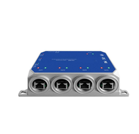 800 metros de larga distancia 10/100Mbps 5 puertos Poe para exteriores 1in 4 Out IEEE802.3af/AT/BT 90W extensor PoE impermeable