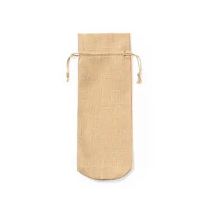 Portabottiglie in juta personalizzato per merchandising - Product Image 2