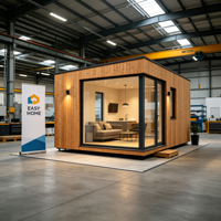 Vente flash : maison modulaire préfabriquée en conteneur de 20 pieds, installation rapide
