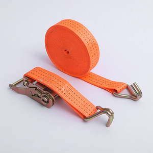 <span class=keywords><strong>Tensor</strong></span> de Carga para Camión con Trinquete, Correa de Amarre de 5 cm con Doble Fila de Ganchos, Grosor de Correa de 2 mm, Longitud de 10 Ojales, Poliéster, para Automóvil - Product Image 4