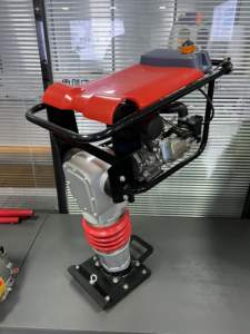 Super Promociones HCR125 Tamping Rammer 5,5-6.5hp Refrigerado por aire Tamping Rammer Gasolina Mini Soil Tamp Rammer - Product Image 3