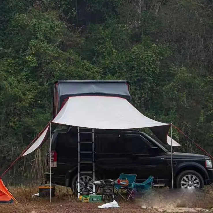 Tenda Busur Fleksibel dengan Tenda dan Tiang Teleskopik untuk Tenda Atap