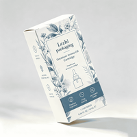 Boîte d'emballage en carton 350 g/m² pour bouteilles d'huiles essentielles, boîte en carton pour flacons compte-gouttes, vente en gros