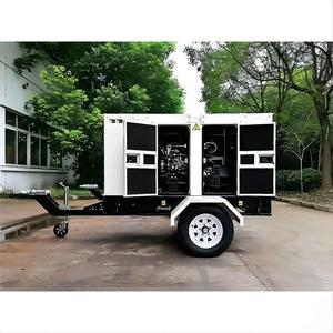 Trailer Super Silent <b>Generator</b> 25kva 30kva 40kva 50kva 60kva 100kva 150kva 200kva 250kva 3 Phase 50/60Hz Portable Backup Wide Ou - Product Image 2