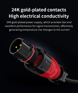 Cnlinko YM 24 2 Pin Nhựa Thông Tư Lỗ Duy Nhất Không Thấm Nước Hàng Không Cắm Kết Nối Nam Và Nữ Ổ Cắm Công Nghiệp Kết Nối - Product Image 6