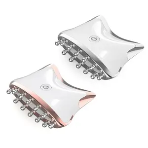 Masseur électrique à micro-courant Gua Sha avec 12 points de massage pour les épaules, les coudes, la taille, l'abdomen, les <span class=keywords><strong>genoux</strong></span>, les <span class=keywords><strong>pieds</strong></span> - Product Image 6