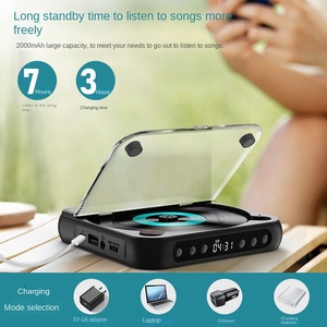 <span class=keywords><strong>Reproductor</strong></span> de <span class=keywords><strong>CD</strong></span> Portátil Mini Explosivo Temu con Modelo Walkman, <span class=keywords><strong>Reproductor</strong></span> de <span class=keywords><strong>MP3</strong></span> y <span class=keywords><strong>CD</strong></span> para Estudiantes de Inglés, Salida de 2W, Pantalla Incluida - Product Image 4