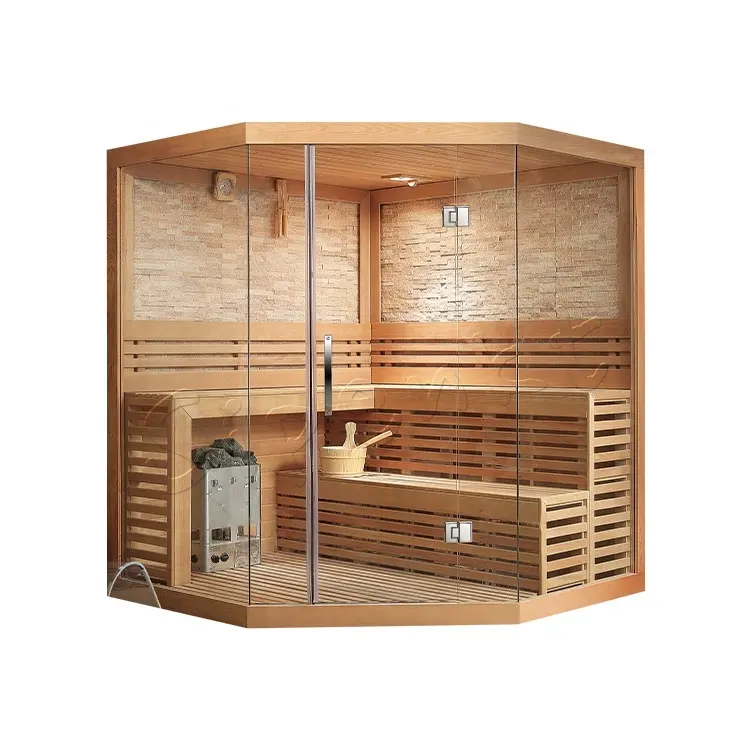 Seepexd new sauna room hemlock material far infrared heating sauna health steam room