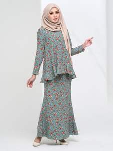 SIPO Grossiste de Baju Kurung Thaïlandais, Vente en Gros de Vêtements Musulmans Islamiques pour Femmes, Baju Kurung Kanak - Product Image 4