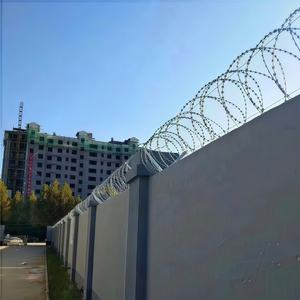 Cerca de Seguridad Galvanizada, Alambre de Púas en Espiral, Anti-Escalada, Gran Protección para Jardines - Product Image 4