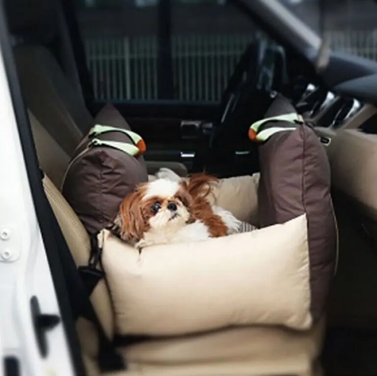 Animali Da Compagnia di lusso Seggiolino Auto con Cintura di Sicurezza e Guinzagli Per Cani All'interno, impermeabile e Piega resist Qualità per Esterno Del Cane Letto