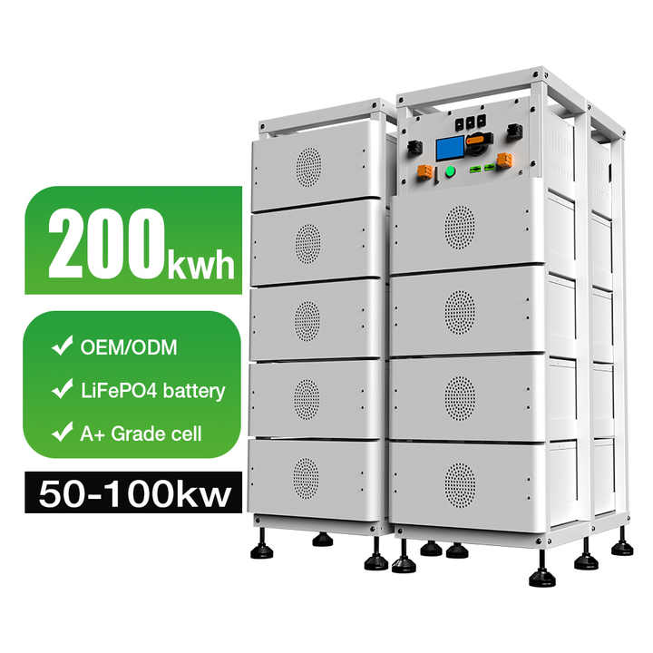 100kwh 200kwh Energy Storage System BESS Lithium Battery Inverter for ...