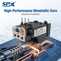 Relais de surcharge thermique réglable 12A 18A 29A Classe 10 pour la protection des moteurs de compresseurs CVC et l'automatisation des bâtiments en Thaïlande