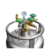 YDZ-400 Cryostat cryogénique en acier inoxydable, cuve Dewar pour azote liquide, récipient sous pression, composants essentiels