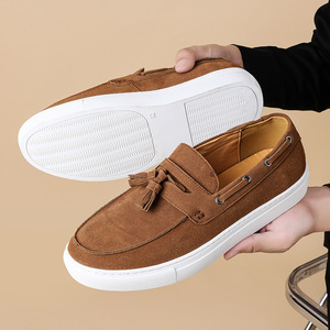 Mocasines de Lujo para Hombre 2026, Diseño Moderno, Color Negro y Marrón, con Borlas, Plataforma, Casuales, para Caminar, Estilo Flats - Product Image 3