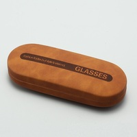 Boîte de rangement pour lunettes de luxe personnalisée en métal dur à motif solide, dimensions 6-8,9 pouces, étui de protection pour lunettes Huicheng HC-210