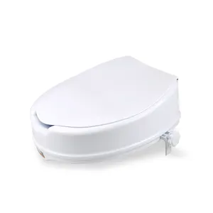 Verhoogde Toiletbrilhoes Trending Producten Invalide Draagbare Badkamer Plastic Wc Met Deksel Voor Ouderen 5/10/15Cm Ziekenhuis Oem