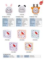 Minuterie de compte à rebours créative Table d'étude Minuterie de bureau Gestion du temps Minuteries de cuisine numériques intelligentes