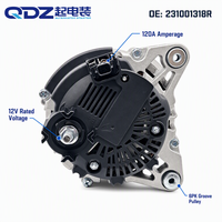 Alternateur QDZ pour Renault Megane Scenic Captur Kadjar Clio Dacia Duster 1.5 dCi 14V 120A OE 231001318R 231007865R