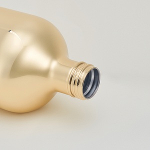 Sang Trọng Bạc Vàng Mạ Điện 300Ml 500Ml Rỗng Cơ Thể Nhựa Kem Dưỡng Da Tinh Dầu Gội Đầu Báo Chí Bơm Chai Cho Mỹ Phẩm - Product Image 4