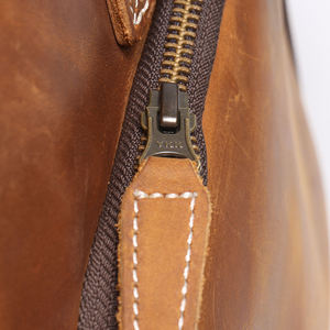 Logotipo personalizado de fábrica impermeable Vintage Crazy Horse cuero genuino cuero Weekender bolsa de viaje bolsa de lona con compartimento para zapatos - Product Image 6