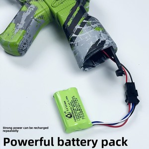 Cristal para juguete electrónico de plástico transfronterizo para pistola eléctrica MP5 de alta velocidad, ráfaga AK, balas blandas M416 para niños - Product Image 2