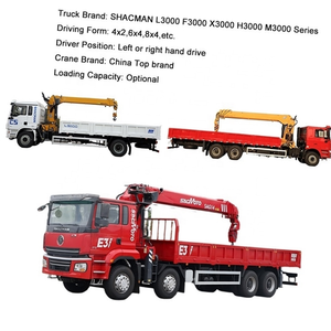 Camión Volquete Hidráulico 8x4 Nuevo de la Marca China SHACMAN con Grúa Cargadora y Brazo de Agarre - Product Image 6