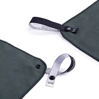 Serviette de bain en microfibre au design personnalisé Serviette de gym pour l'entraînement avec bande élastique Serviette de fitness