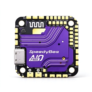 ตัวควบคุมการบินโดรน HT SpeedyBee F405 AIO FPV พร้อม ESC Bluejay 40A ในตัว STM32F405 MCU ICM42688P Gyro Barometer BLE ไร้สาย - Product Image 3