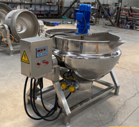 Pot de cuisson industriel à chauffage électrique avec agitateur