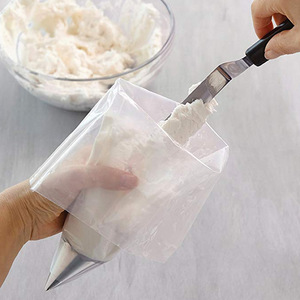 304 Seamless Extra Large Piping Nozzle, Korean Style Round Tip for Cake Melts, <b>Cookies</b>, and Cream Baking <b>Tools</b> - Product Image 3