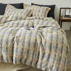 Luxuriously Fashion Custom <strong>Printed</strong> Soft <strong>Bedsheet</strong> <strong>Set</strong> 100% Cotton Bedding <strong>Set</strong> 4 Pcs for Hotel Home - Product Image 5