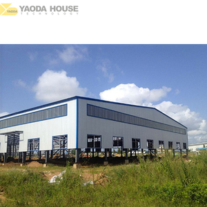 Casa prefabbricata sud Africa su misura galvanizzata struttura in acciaio prefabbricata ingegnere costruzione casa prefabbricata officina - Product Image 3