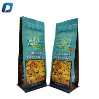 1kg 5kg 10kg Emballage de produit alimentaire imprimé personnalisé de haute qualité à fond plat Sac de riz en plastique Sac de riz en plastique