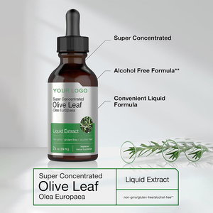 Extrait de feuille d'olivier <span class=keywords><strong>Olea</strong></span> <span class=keywords><strong>Europaea</strong></span> Naturel en gouttes liquides orales – Soutien immunitaire et antioxydant, Soutien énergétique, Complément alimentaire pour adultes - Product Image 4