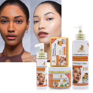 Marque Blanche Crème Visage Bio Naturelle Hydratante Éclaircissante Sérum Blanchissant Vitamine <span class=keywords><strong>C</strong></span> Soin Peau Coffret - Product Image 1