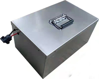 Boîtier de batterie vide pour vélo électrique E-Bike 72V/60V/48V/36V/12V, compatible Lithium LiFePO4