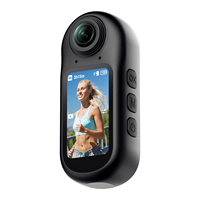 Caméra de poche miniature professionnelle 4K 60fps POV avec stabilisation électronique de l'image (EIS), 170 degrés, Wi-Fi 2.4G, 38g, pour vlogging