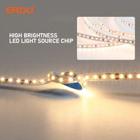 Bande lumineuse LED 24V CC 2835 SMD RGB avec télécommande IR 24 touches, indice de protection IP24, en aluminium, garantie 3 ans pour rétroéclairage TV et utilisation flexible