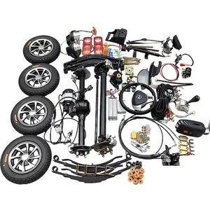 Pièces et accessoires pour <span class=keywords><strong>remorque</strong></span>, cyclomoteur électrique 48V personnalisé en acier, moteur à 3 roues - Product Image 2