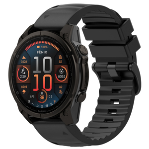 <span class=keywords><strong>Bracelet</strong></span> en <span class=keywords><strong>cuir</strong></span> QuickFit pour <span class=keywords><strong>Garmin</strong></span> Fenix 8 Pro 7X 6X 5X 51mm ; Fenix 8 E 7 6 5 3HR 47mm Epix Pro 22mm 26mm <span class=keywords><strong>Bracelet</strong></span> en silicone souple - Product Image 2
