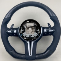 Volant en fibre de carbone véritable pour BMW F30 F10 F32 F20 F15 F25 E70 X3 X5 E90 E92 M3 M5 M6 M8 Accessoires de voiture
