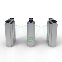 Barrière de porte à battant rétractable en acier inoxydable 304