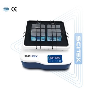 เครื่องเขย่าแบบดิจิตอล SCITEK LED รุ่น 7 ℃   จอแสดงผล LED แบบสองหน้าจอ ปรับมุมเอียงได้ 10-80 รอบต่อนาที สำหรับห้องปฏิบัติการ - Product Image 5